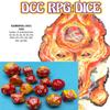 DCC RPG Elemental Dice Set: Fire view 1
