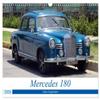 Auto Legends – Mercedes 180 | 2026 Wall Calendar, DIN A3 Landscape view 1