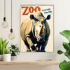 Zoo Vintage Posters Wall Calendar 2026, DIN A2 Portrait view 3