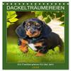 Dachshund Dreams – Family Planner 2026 Desk Calendar, DIN A5 Portrait view 1