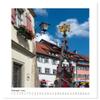 Wangen im Allgäu and Its Beautiful Fountains 2026 Wall Calendar, DIN A4 Portrait view 4