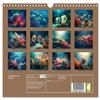 Fantasy Among the Fish! (Wall Calendar 2024, A4 Landscape), CALVENDO Monthly Calendar: Colorful Life Beneath the Surface of Fantasy (CALVENDO Animals) view 2