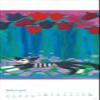 Rosina Wachtmeister Vertical Calendar 2025: XL Artistic Wall Calendar with Colorful Cat Images, 24.5 x 69 cm view 4