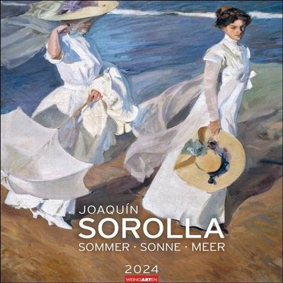 Joaquín Sorolla Calendar 2024: Summer, Sun & Sea, 46 x 55 cm