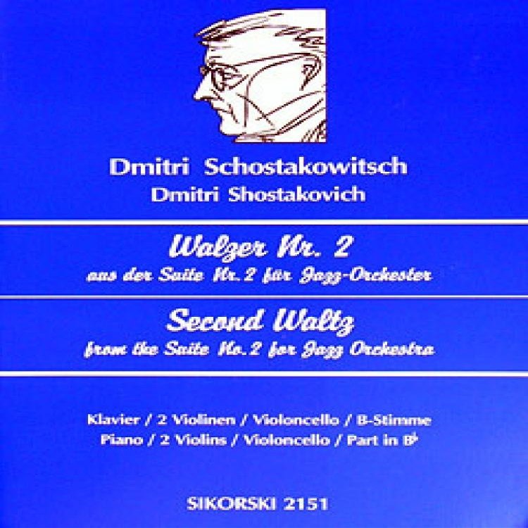 Second Waltz (2nd Jazz Suite) - Toy Piano and Violin - Book + CD