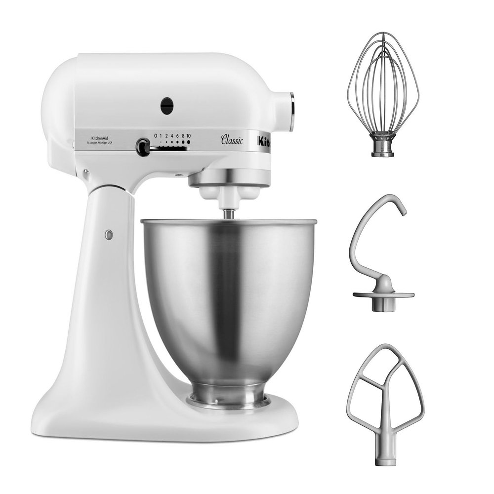 Classic Tilt-Head Stand Mixer 4.3 L - White 5K45SSEWH