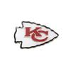 aminco NFL Logo Pin, Kansas City Chiefs view 1