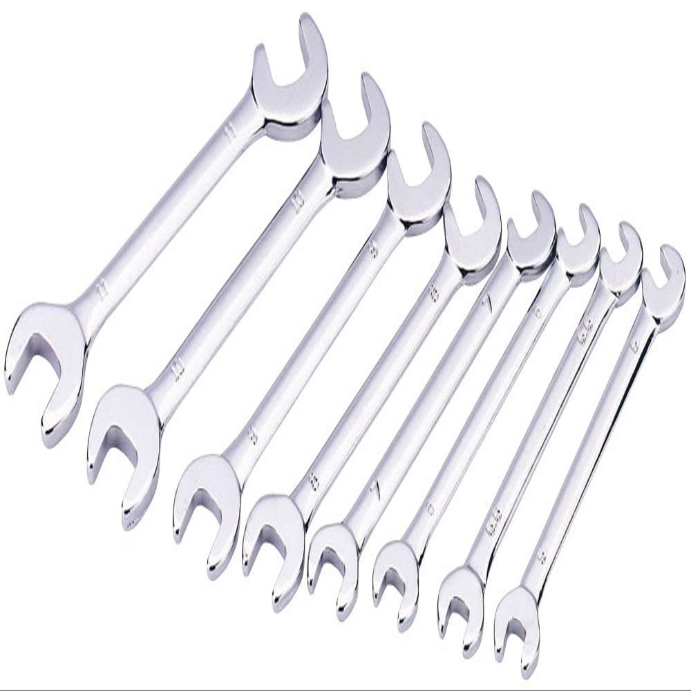 Draper 19754 Metric Open-End Wrench Set, 8-Piece