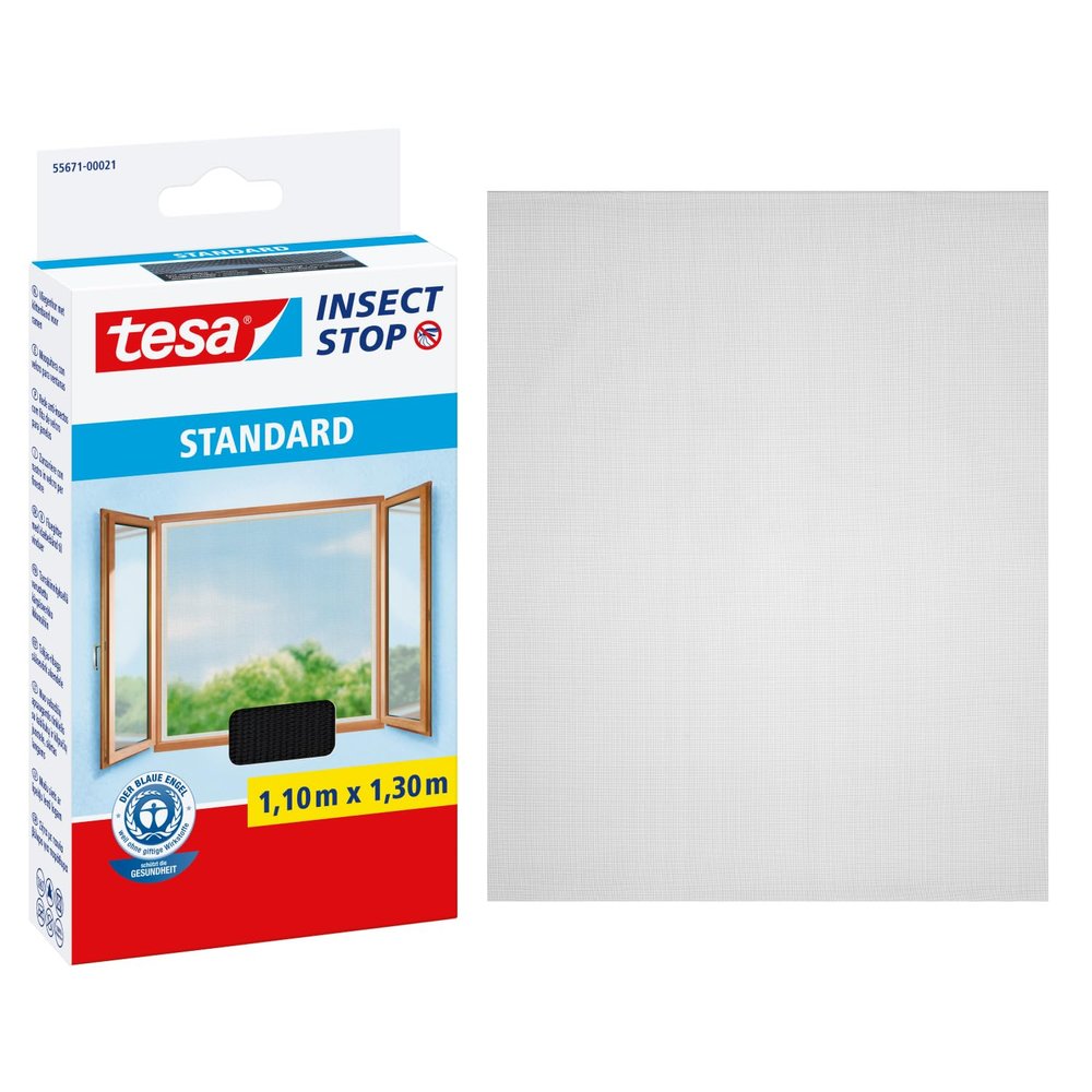 tesa Insect Stop Velcro Fly Screen for Windows