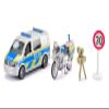Siku 2562 VW T6 with BMW Police Motorcycle, 1:50, Silver-Blue view 1
