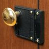 Prime-Line E 2437 Vertical Trim Vintage Lock Set, Cast Steel, Brass-Plated Knobs, Skeleton-Key Lock, 2-1/2-Inch Backset, Right-Hand Inswinging Interior Doors view 4
