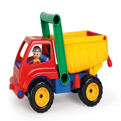 LENA 04150 Active Dump Truck, Construction Vehicle, approx. 27 cm