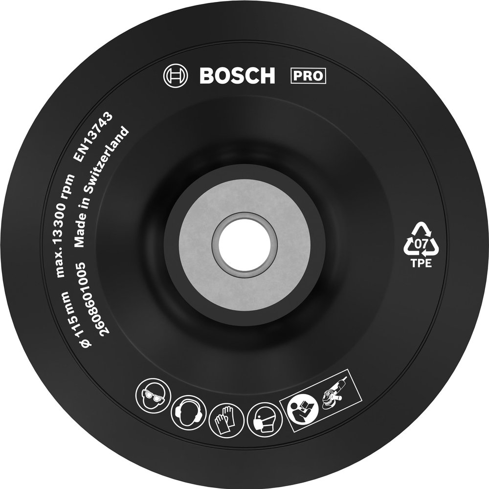 Bosch PRO Soft Backing Pad, 115 mm, M14