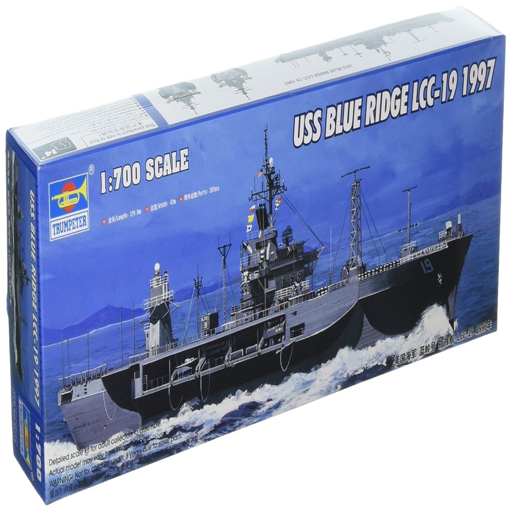 Trumpeter 05715 USS Blue Ridge LCC-19 Model Kit