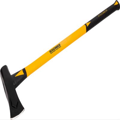 Roughneck Splitting Maul with Fiberglass Handle, 2.7 kg / 6 lb