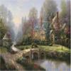 Schmidt Spiele – Thomas Kinkade, Evening Stillness, 1,000-Piece Puzzle view 1