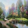Schmidt Spiele – Thomas Kinkade, Evening Stillness, 1,000-Piece Puzzle view 2