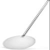 De Buyer Round Pizza Peel, Stainless Steel, 96 cm Handle, 31 cm view 1