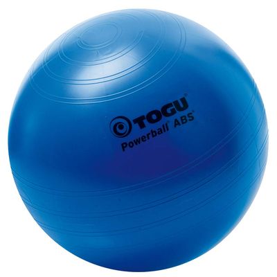 TOGU Powerball ABS Exercise Ball, Burst-Resistant, Blue, 65 cm