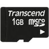 Transcend 1GB microSD Memory Card with SD Adapter view 1