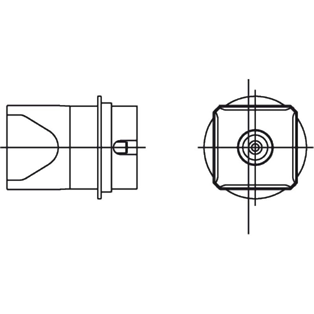 Weller T0058736807 Hot-Air Nozzle for WHA Systems