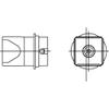 Weller T0058736807 Hot-Air Nozzle for WHA Systems view 1