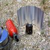 Relags Rollable Aluminum Windshield for Stoves, 18 x 50 cm view 3