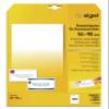 SIGEL LP898 Insert Cards for Name Badges, White, 54 x 90 mm (A4), 100 Pack view 1