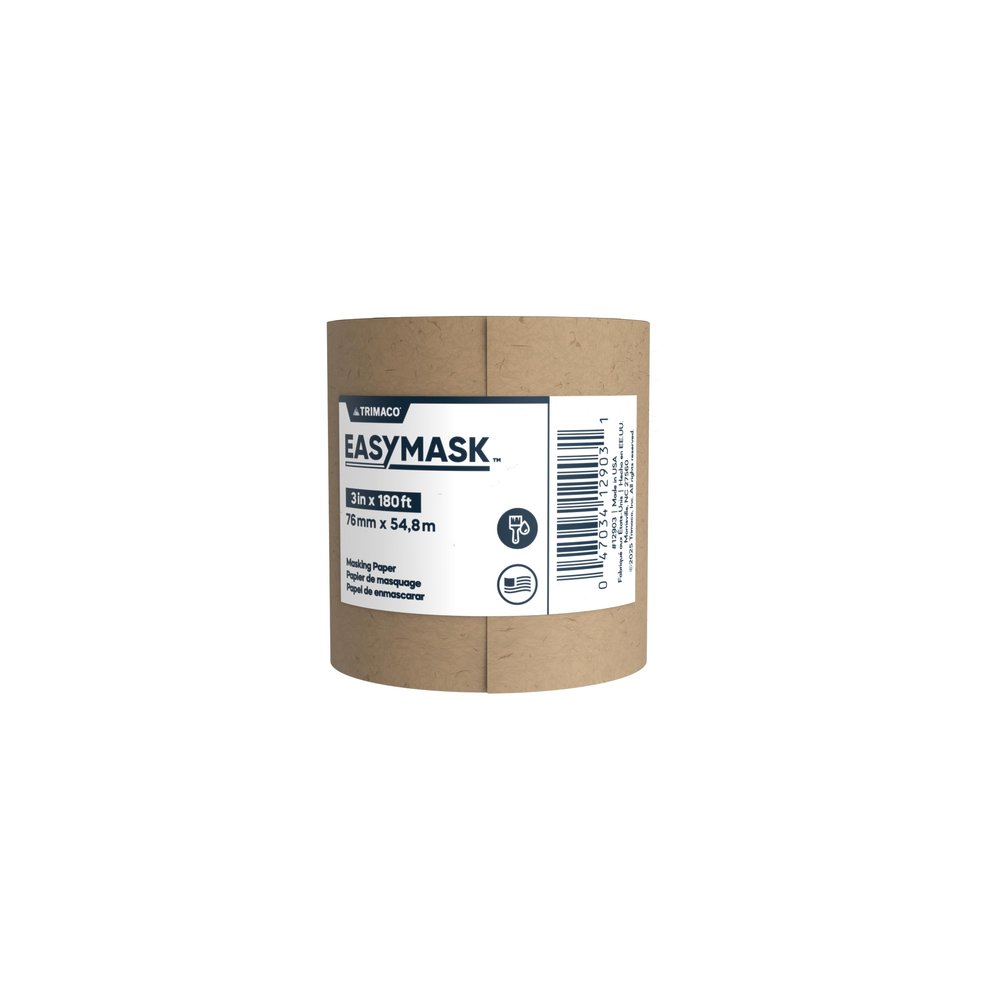 Trimaco All-Purpose Protective Paper, 7.6 x 54.9 m, Brown (12903/B3)