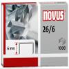 Novus 40-0056 26/6 Galvanized Staples, 1,000 Count view 2
