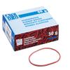 ALCO-Albert 736 Rubber Bands, 85 mm, Red, 50 g Box view 1