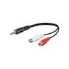 Goobay 50600 Audio Cable Adapter, 3.5 mm, 1 pc. view 1
