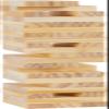 small foot Natural Wood Wobble Tower, Motor Skills Game for Children Ages 4+, 8004 view 2