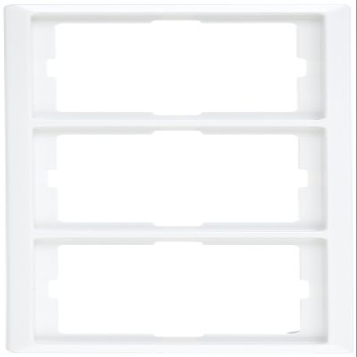 Merten 481319 ARTEC 3-Gang Frame, Polar White