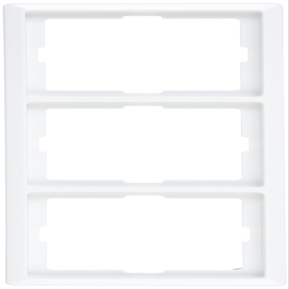 Merten 481319 ARTEC 3-Gang Frame, Polar White