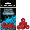 Angel Berger Glass Beads for Texas and Carolina Rigs, 6 mm, Red view 1
