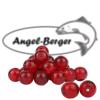 Angel Berger Glass Beads for Texas and Carolina Rigs, 6 mm, Red view 3