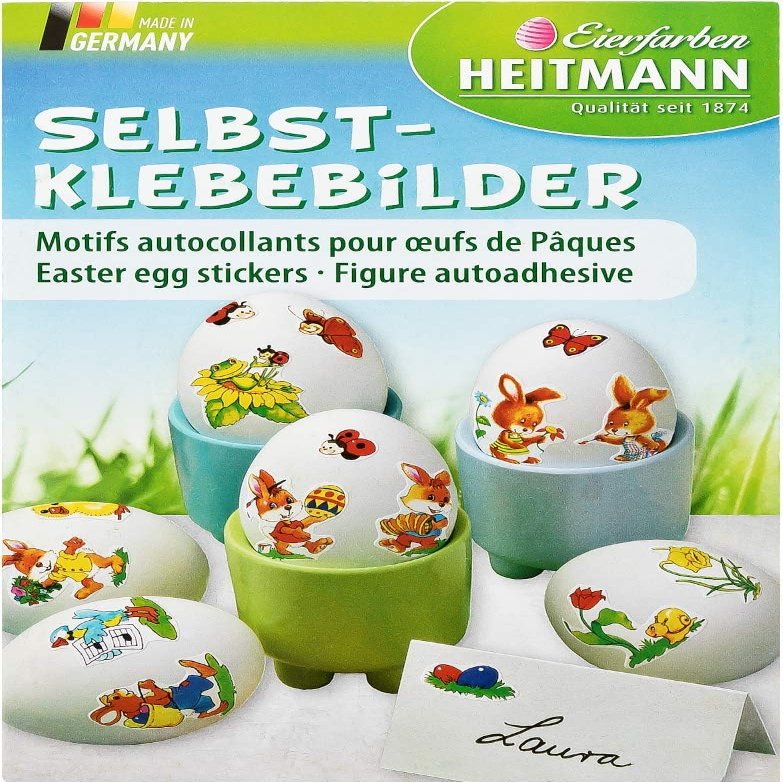 23 Easter Egg Stickers