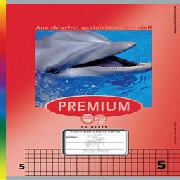 Premium A5 Exercise Books, Ruling 5, 5.5 mm Grid, Pack of 25