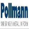 PollmannBaubeschläge Strap Hinge with Eye, 16 x 800 mm, Black view 2