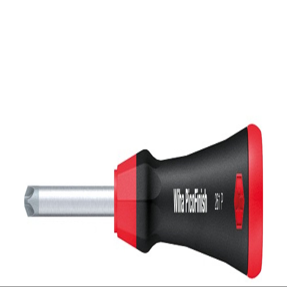 Wiha PicoFinish Phillips Precision Screwdriver (00512) PH00 x 40 mm with Rotating Cap