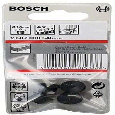 Bosch Professional 4-Piece Dowel Center Set (10 mm), 2607000546
