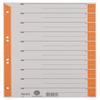 Leitz 1652-00-45 Dividers, 230 g/m², 100-pack, orange view 1