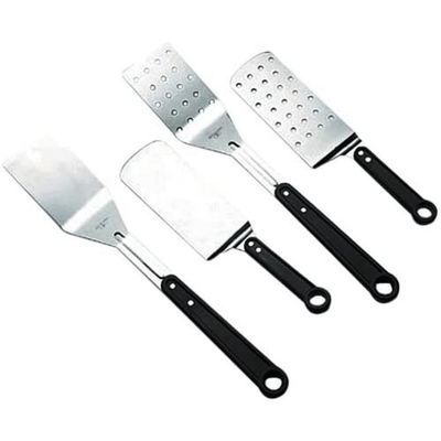 LACOR 60438 Perforated Turner with Black Handle, 35 cm