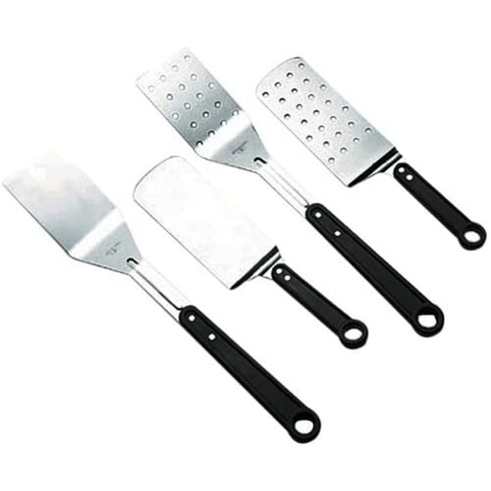 LACOR 60438 Perforated Turner with Black Handle, 35 cm