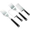 LACOR 60438 Perforated Turner with Black Handle, 35 cm view 1