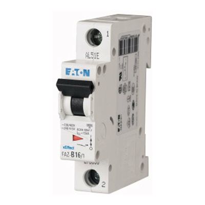 Eaton Type S MCB, 1-Pole, 6 A, 230 V, 10 kA