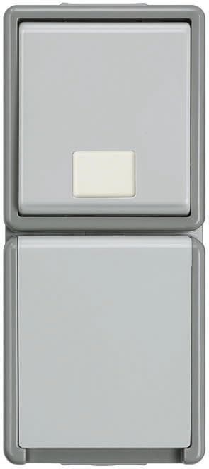 Siemens Delta Gray Schuko Socket 5TD4811