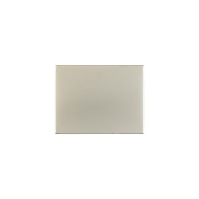 Hager K.5 Single-Pole Rocker, Stainless Steel