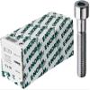 Format 4317784040792 DIN 912 Class 8.8 Galvanized Zinc-Plated M6 x 30 Hex Socket Head Cap Screws, HP Hex Nuts view 1